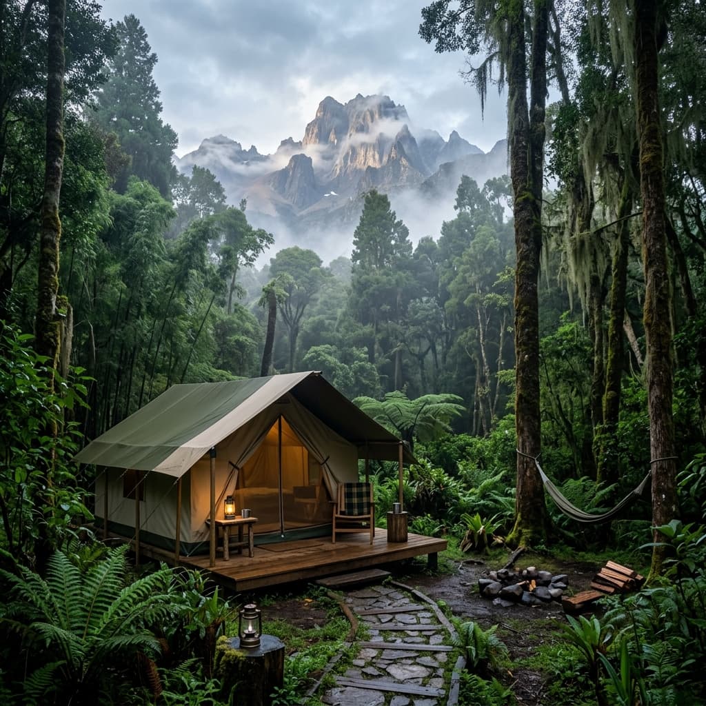 Mount Kenya Forest Camp