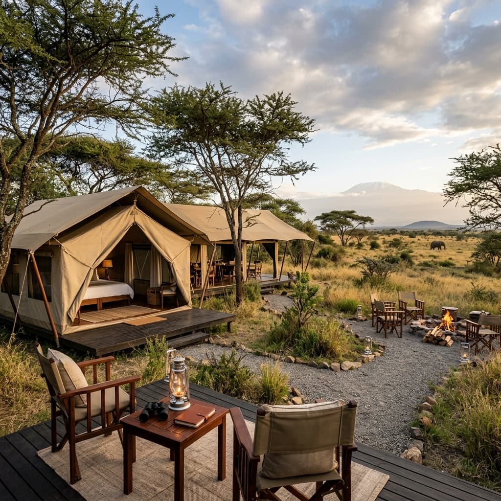 Ol Pejeta Conservancy Area Camp