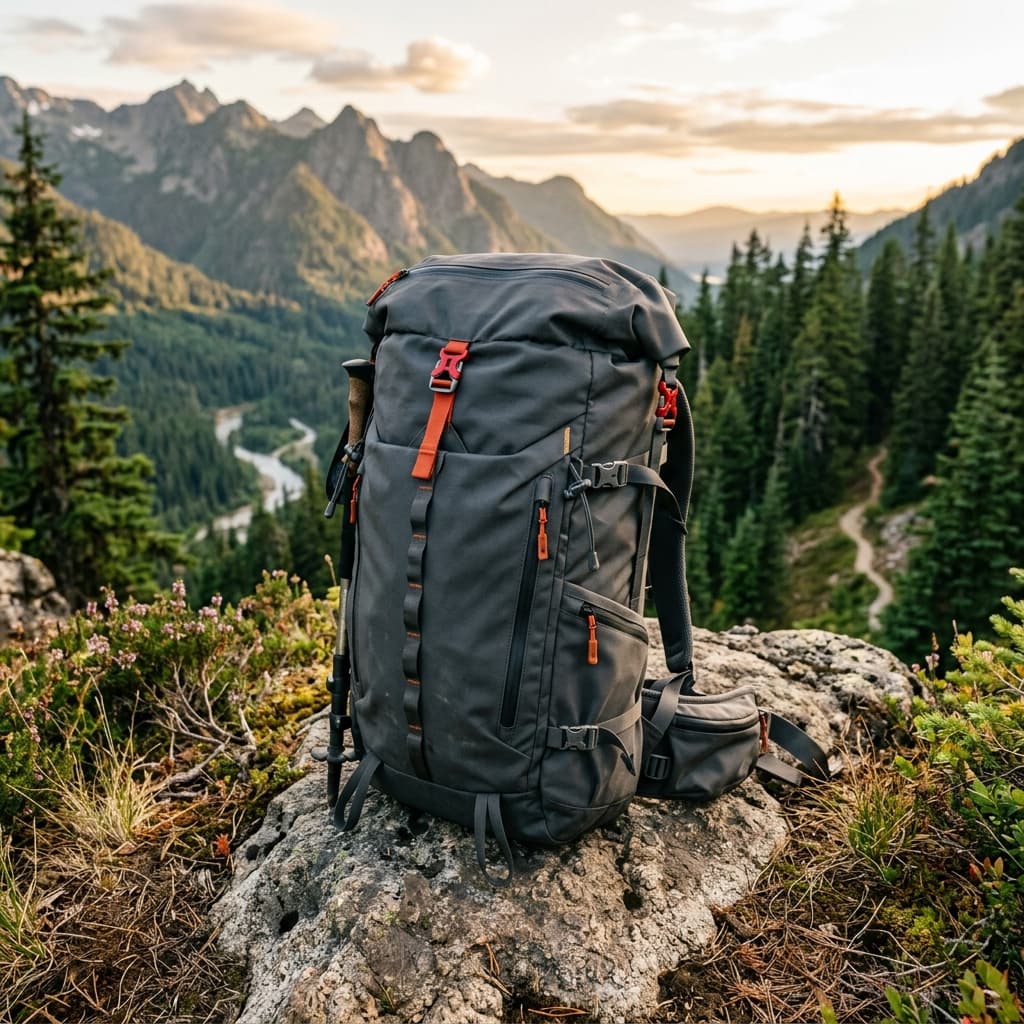 Sealed Hiking Backpack