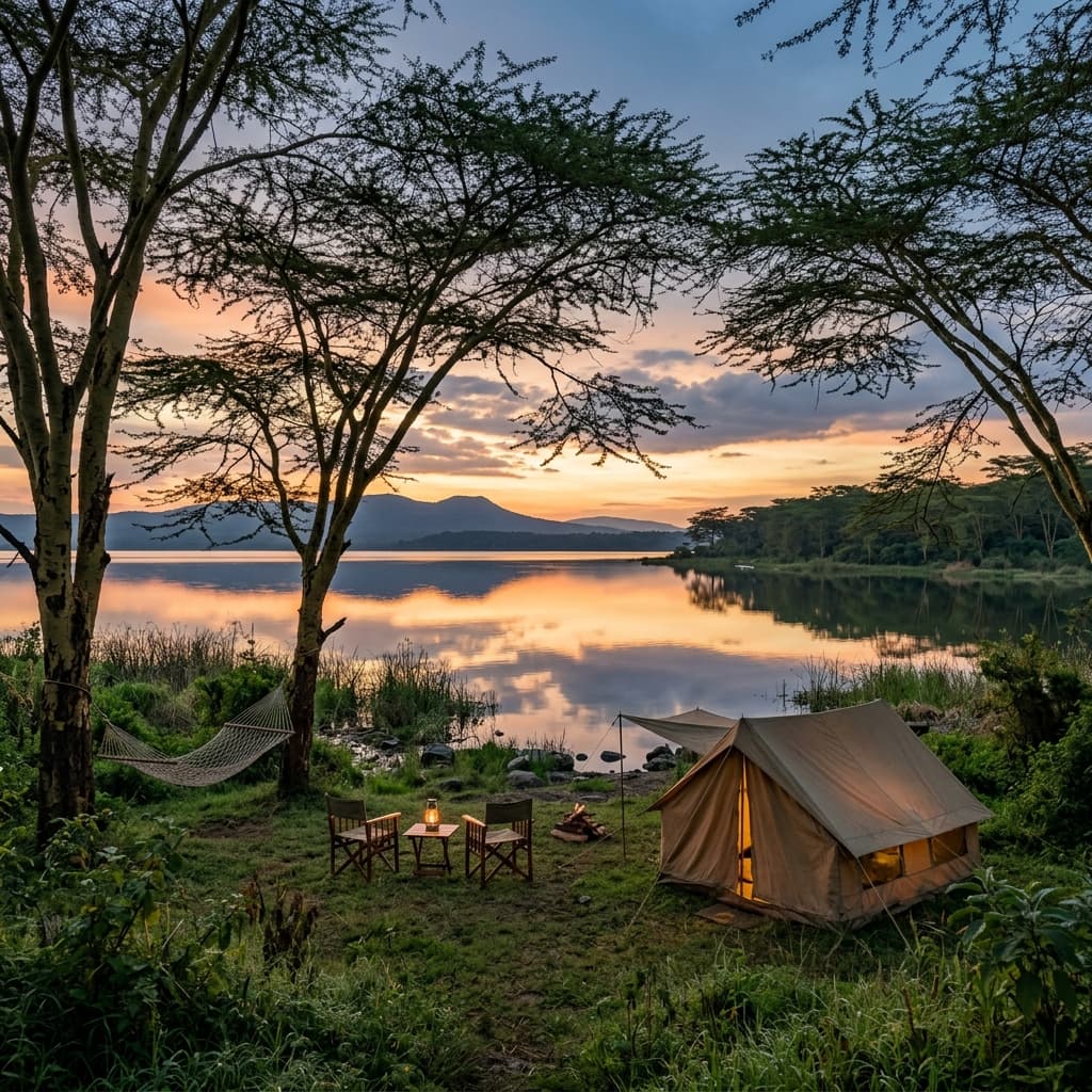 Lakeside Camping Experience